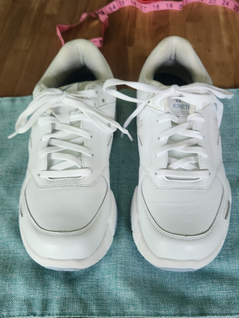 Kuru White Kinetic Chunky Sneakers Anti-slip